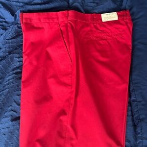 Orvis Men's Bright Red Chinos